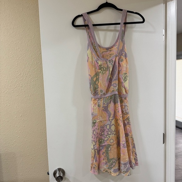 Vintage Armani Exchange 100% Silk Dress Mini 90s Size 6 S/M - Picture 4 of 9